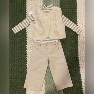 MAYORAL NWT BABY GIRL WIDE LUXE SET